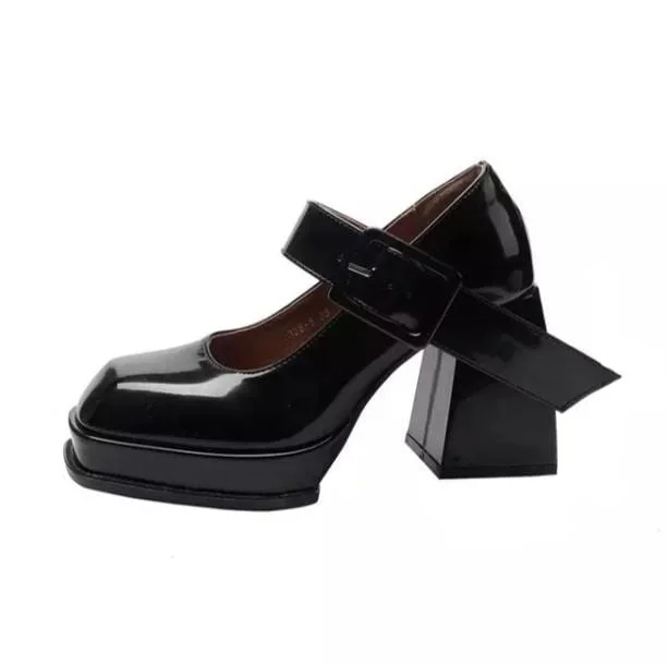90s Chunky Platform Heels — view 1 90s Chunky Platform Heels — view 1