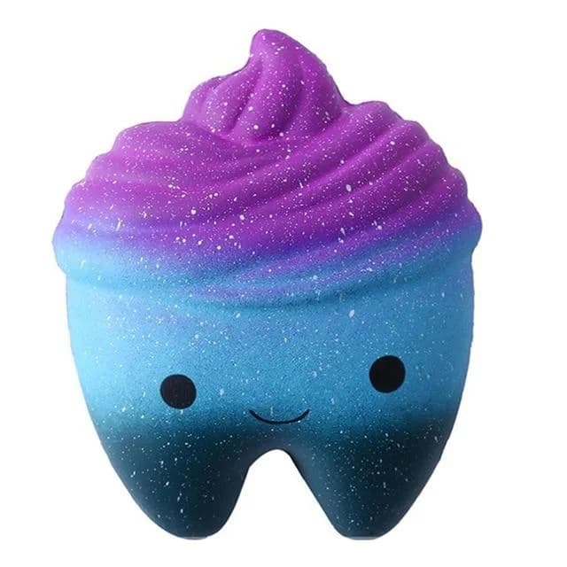 Galaxy Tooth Squishy — view 1 Galaxy Tooth Squishy — view 1