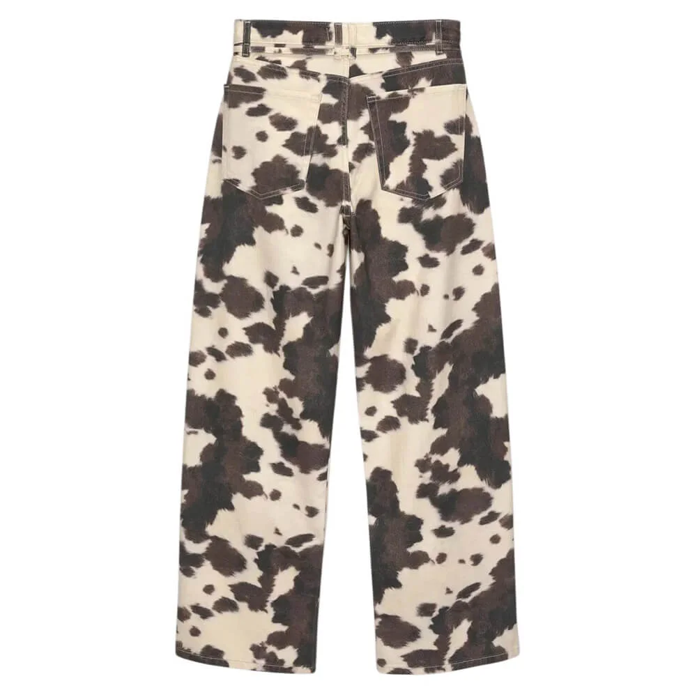 Cow Print Teen Craft Pants — view 2 Cow Print Teen Craft Pants — view 2