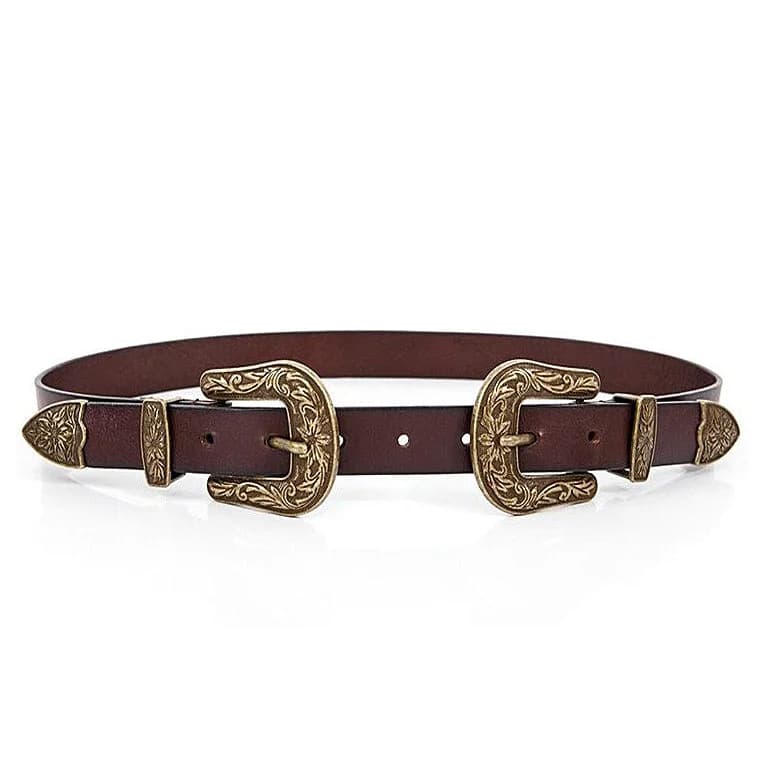 Double Up Buckle Belt — view 1 Double Up Buckle Belt — view 1