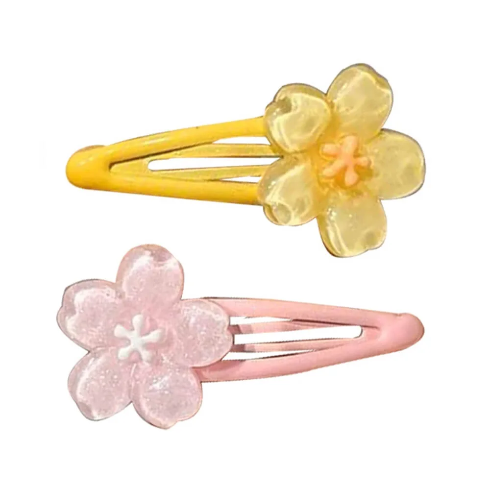 Pastel Flower Hair Clip — view 1 Pastel Flower Hair Clip — view 1