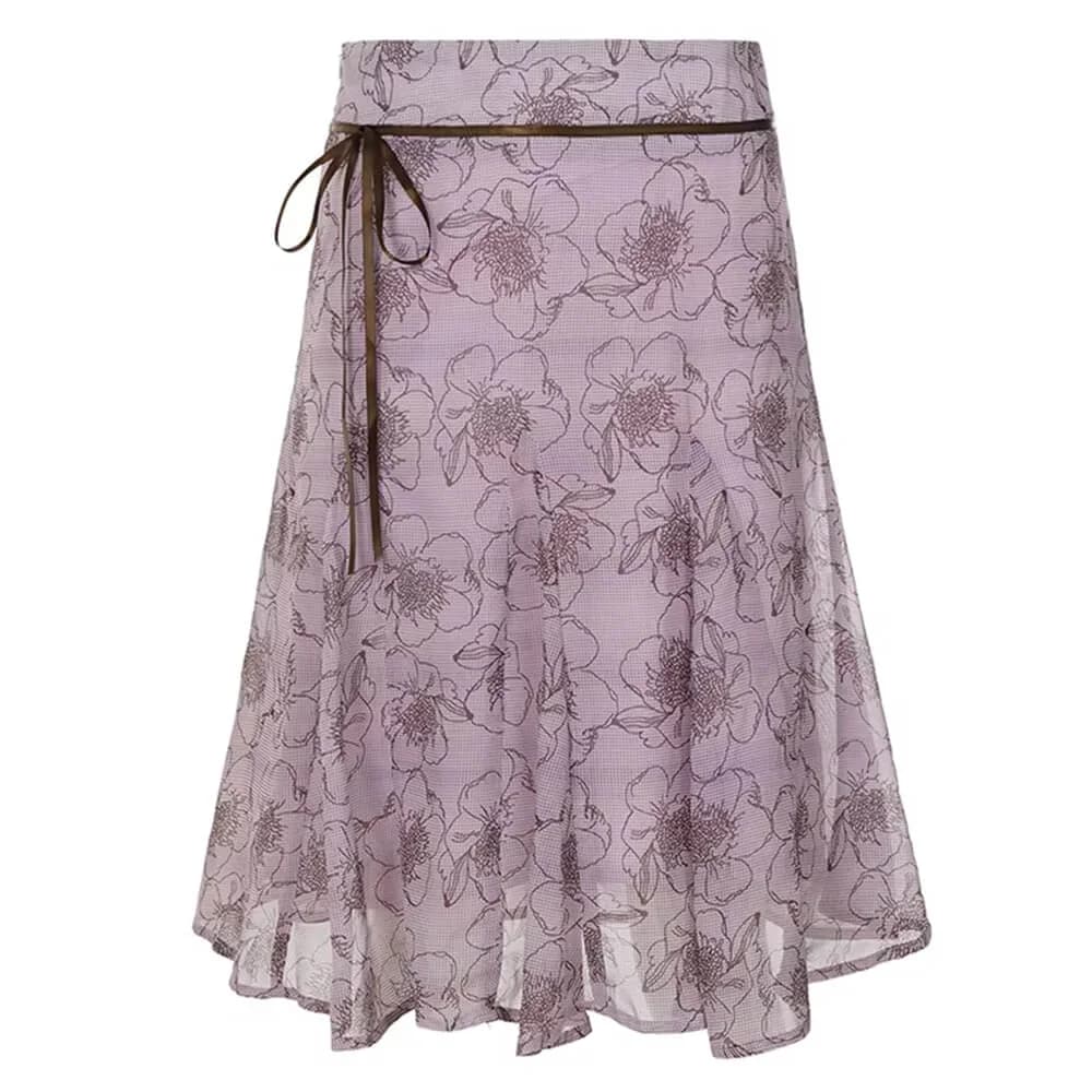 Secret Garden Midi Skirt — view 1 Secret Garden Midi Skirt — view 1
