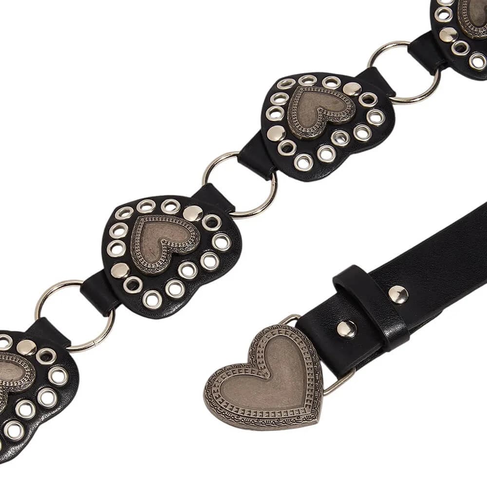 Heartbreaker Leather Belt — view 2 Heartbreaker Leather Belt — view 2