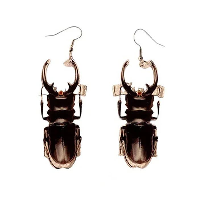 Beetle Earrings — view 1 Beetle Earrings — view 1