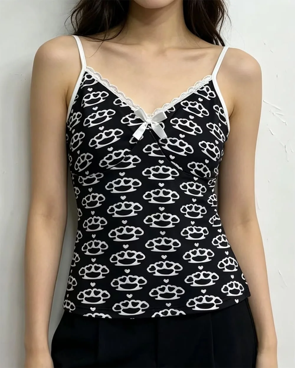 Tough Love Bow Cami Top — view 2 Tough Love Bow Cami Top — view 2