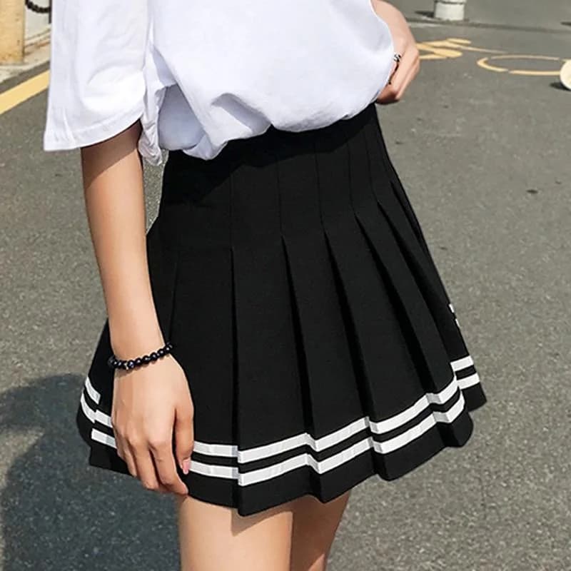High Waist Pleated Skirts — view 1 High Waist Pleated Skirts — view 1