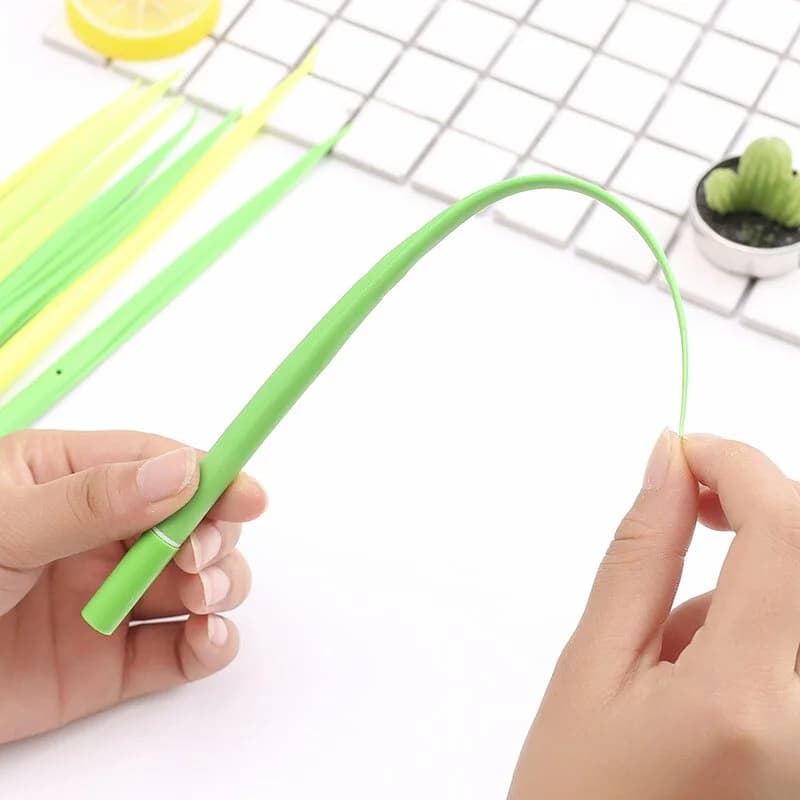 5 Pcs Tiny Green Grass Gel Pen — view 2 5 Pcs Tiny Green Grass Gel Pen — view 2