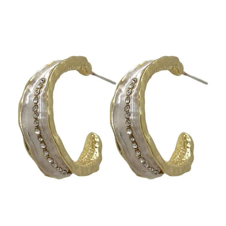 Pearl Stardust Aesthetic Earrings — view 1 Pearl Stardust Aesthetic Earrings — view 1