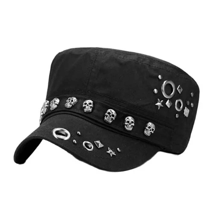 Skull Rivet Cap — view 1 Skull Rivet Cap — view 1