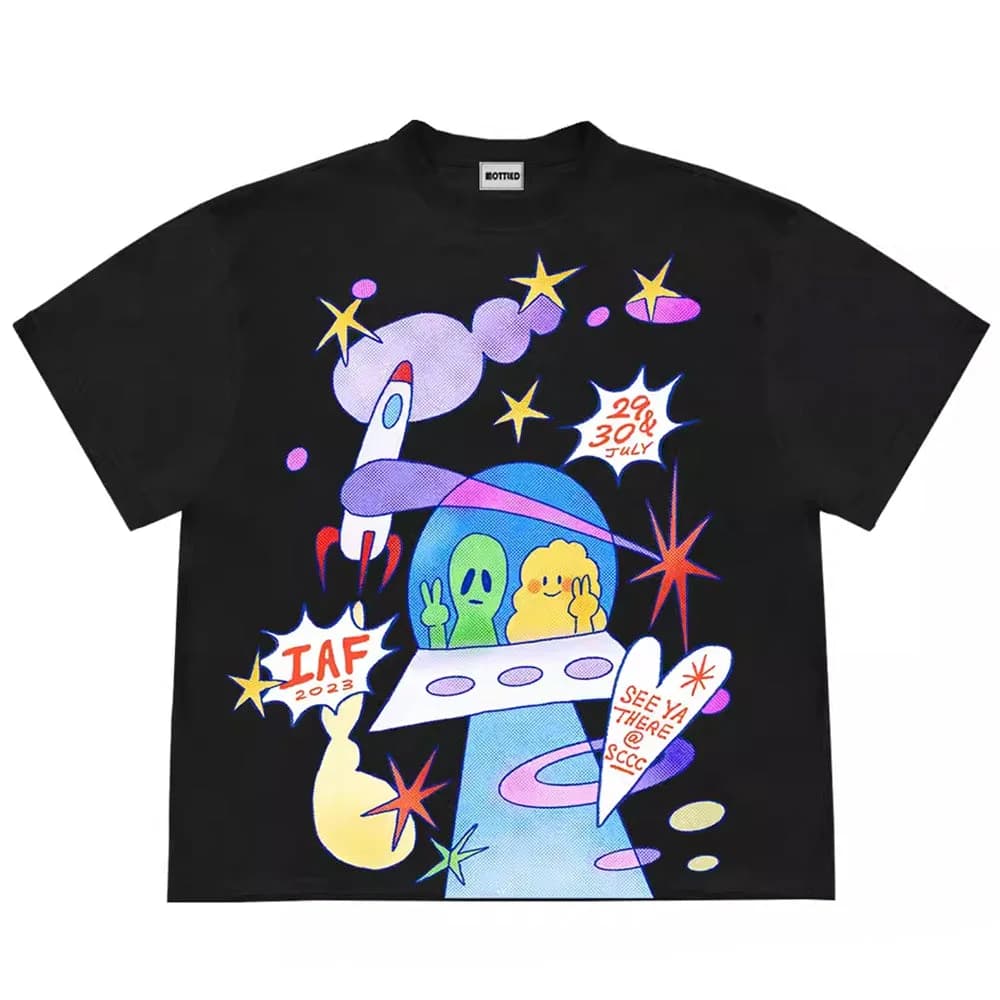 Alien Aesthetic Graphic T-Shirt — view 2 Alien Aesthetic Graphic T-Shirt — view 2