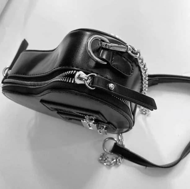 Black Heart Crossbody Bag — view 2 Black Heart Crossbody Bag — view 2