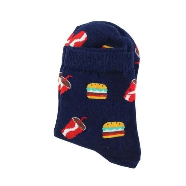 Hamburger Socks — view 1 Hamburger Socks — view 1