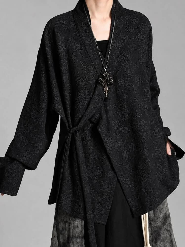 Goth Kimono Blouse — view 2 Goth Kimono Blouse — view 2
