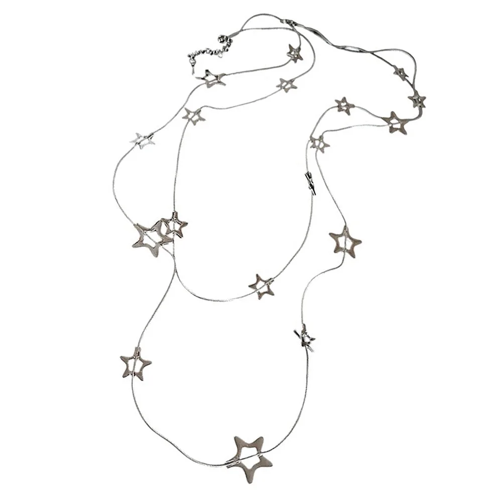 Star Girl Layered Necklace — view 1 Star Girl Layered Necklace — view 1