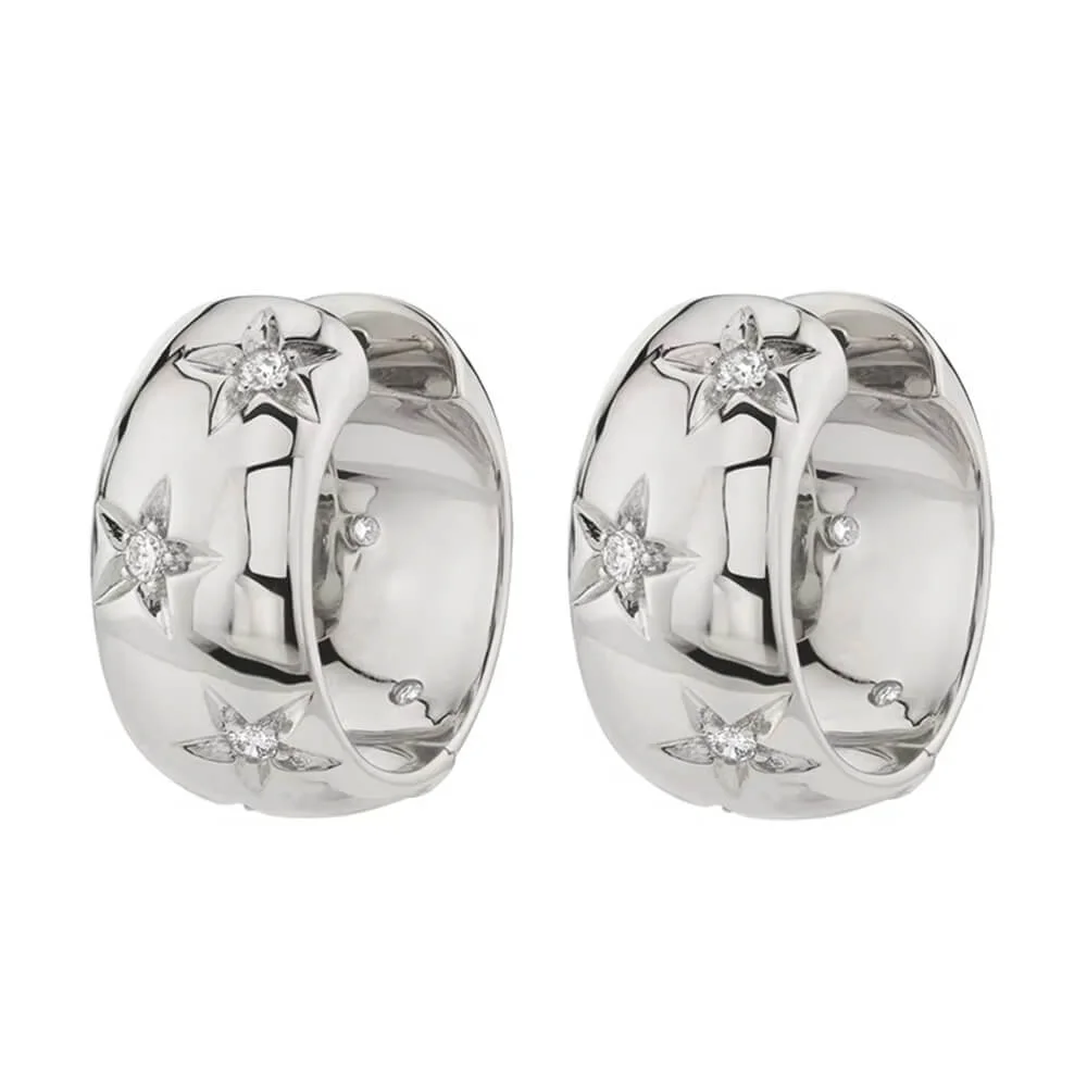 Celestial Magic Hoop Earrings — view 2 Celestial Magic Hoop Earrings — view 2