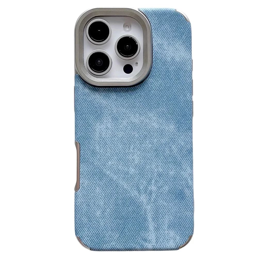 Y2K Jean Texture iPhone Case — view 1 Y2K Jean Texture iPhone Case — view 1