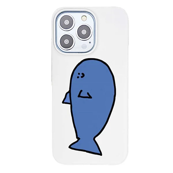 Blue Whale iPhone Case — view 1 Blue Whale iPhone Case — view 1