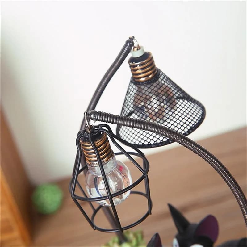 Kawaii Black Cat Lamp — view 2 Kawaii Black Cat Lamp — view 2