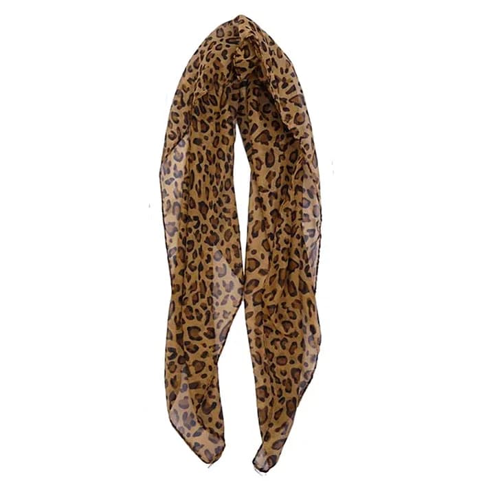 Leopard Print Headscarf — view 2 Leopard Print Headscarf — view 2