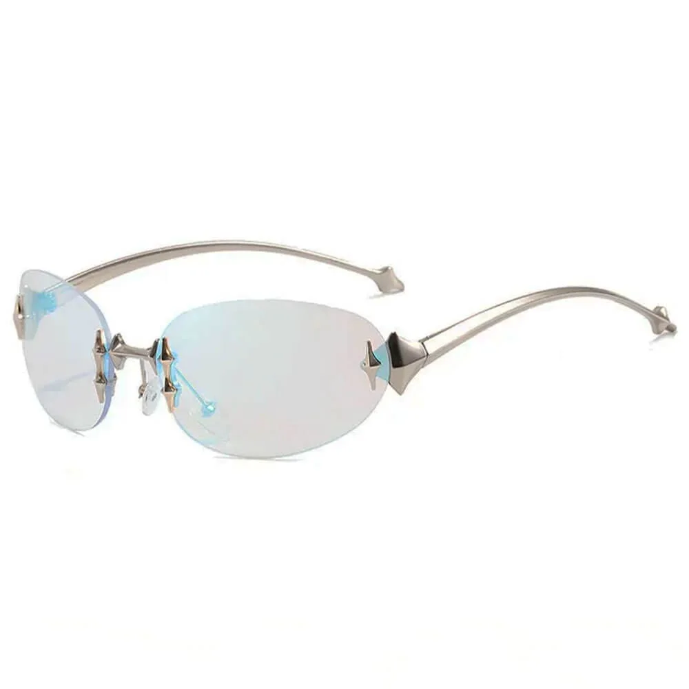 Digital Stardust Oval Sunglasses — view 1 Digital Stardust Oval Sunglasses — view 1
