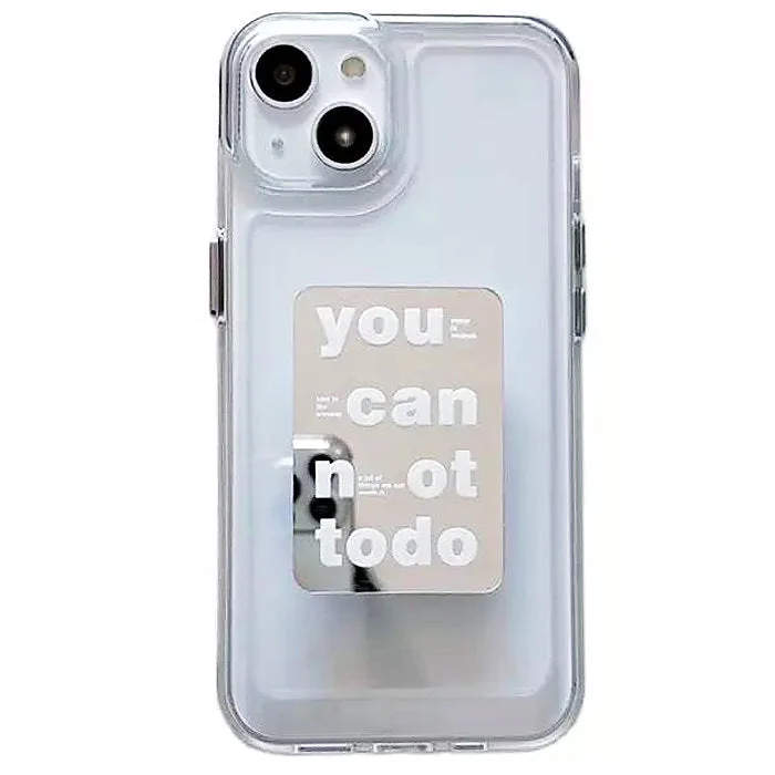 You Cannot To Do iPhone Case — view 1 You Cannot To Do iPhone Case — view 1