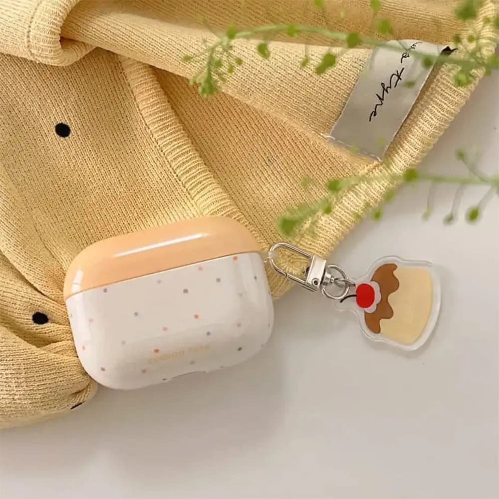 Cute Cherry Cake Airpods Case — view 2 Cute Cherry Cake Airpods Case — view 2