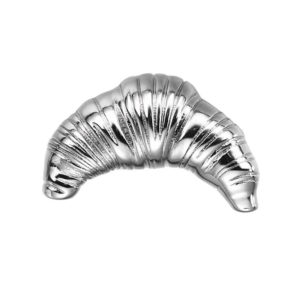 Croissant Brooch — view 2 Croissant Brooch — view 2