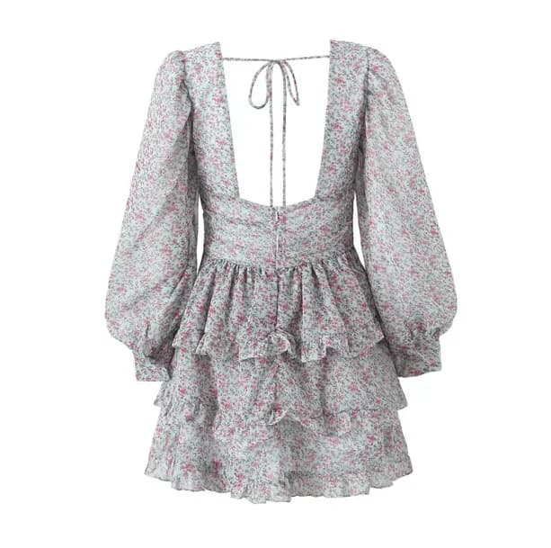 Spring Flowers Dress — view 2 Spring Flowers Dress — view 2