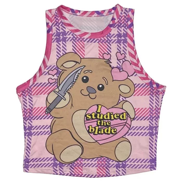 I Studied The Blade Baby Tee — view 1 I Studied The Blade Baby Tee — view 1