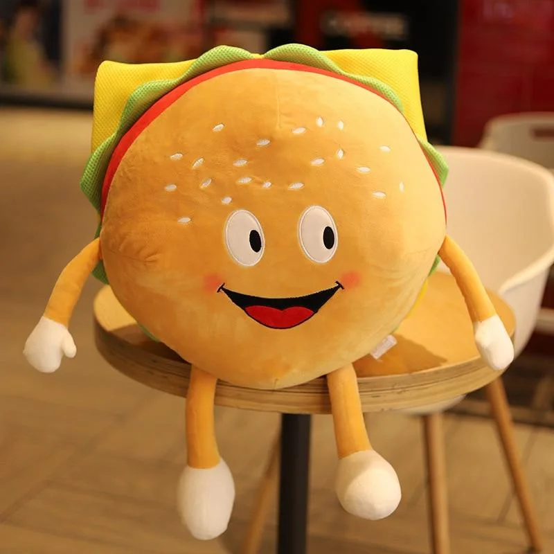 Hamburger Plush — view 2 Hamburger Plush — view 2