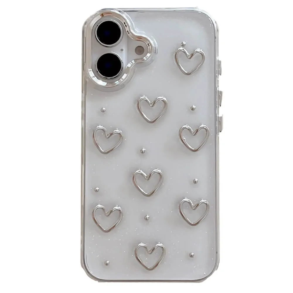 Minimalist Heart iPhone Case — view 1 Minimalist Heart iPhone Case — view 1