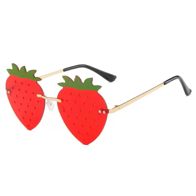 Strawberry Shaped Sunglasses — view 1 Strawberry Shaped Sunglasses — view 1