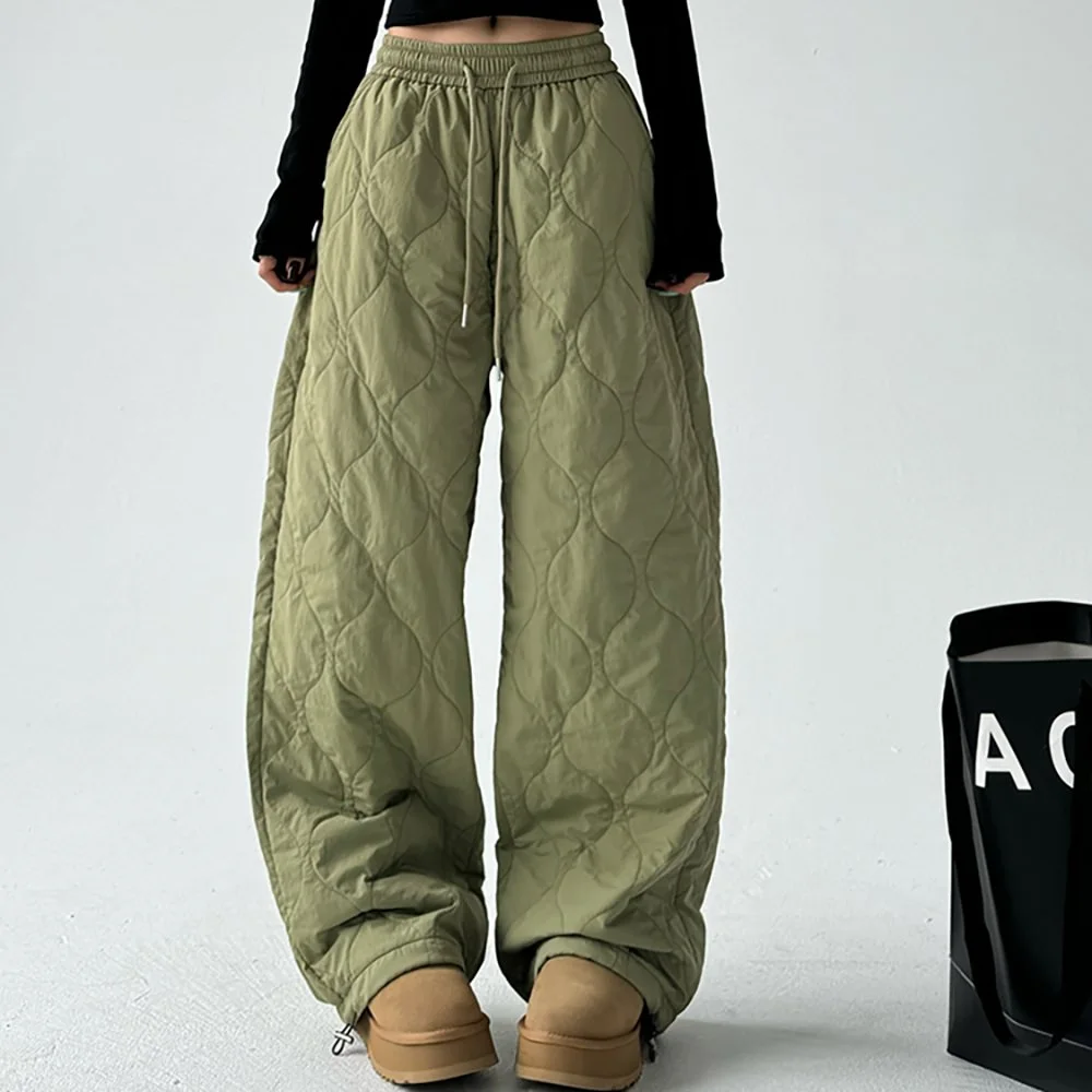 Big Ideas Winter Skater Quilted Pants — view 2 Big Ideas Winter Skater Quilted Pants — view 2