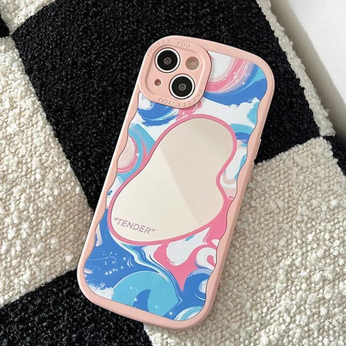 Pastel Painting iPhone Case — view 1 Pastel Painting iPhone Case — view 1