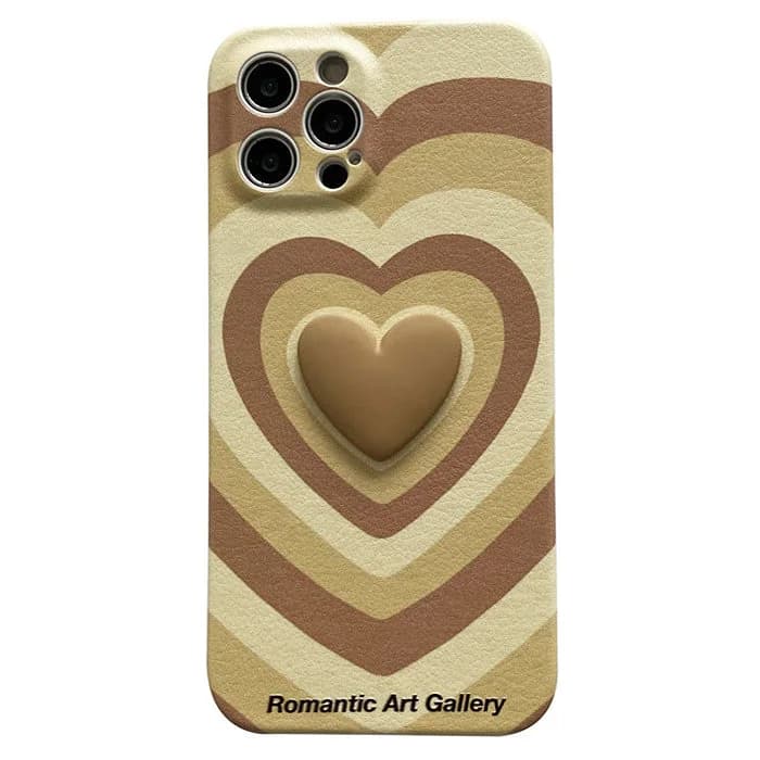 Nude Heart iPhone Case — view 1 Nude Heart iPhone Case — view 1
