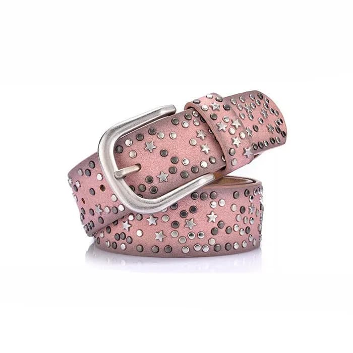 Star Girl Aesthetic Rivet Belt — view 2 Star Girl Aesthetic Rivet Belt — view 2