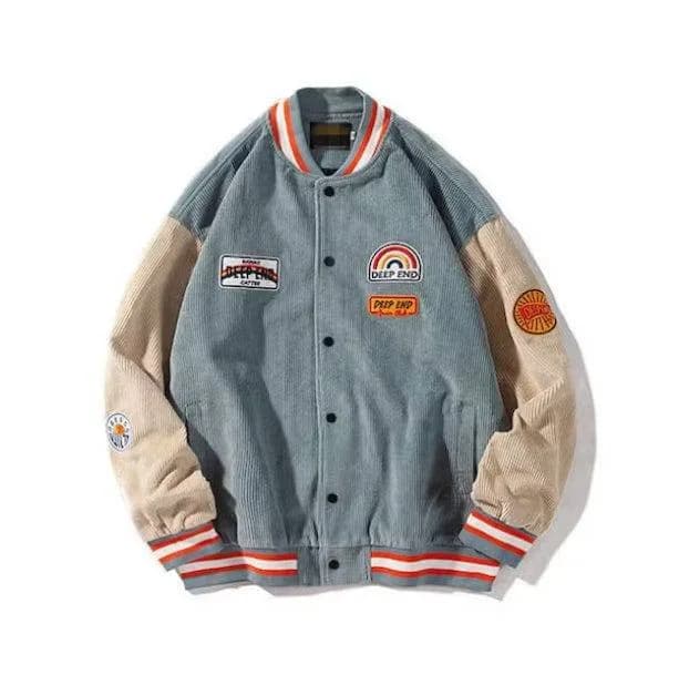 Corduroy Baseball Jacket — view 1 Corduroy Baseball Jacket — view 1