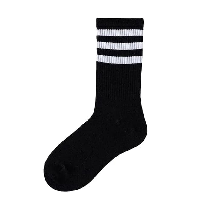 Striped Crew Socks — view 2 Striped Crew Socks — view 2
