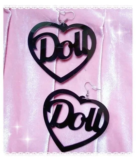 Doll Hoop Earrings — view 2 Doll Hoop Earrings — view 2