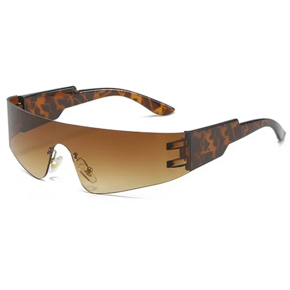 Rectangle Visor Sunglasses — view 1 Rectangle Visor Sunglasses — view 1