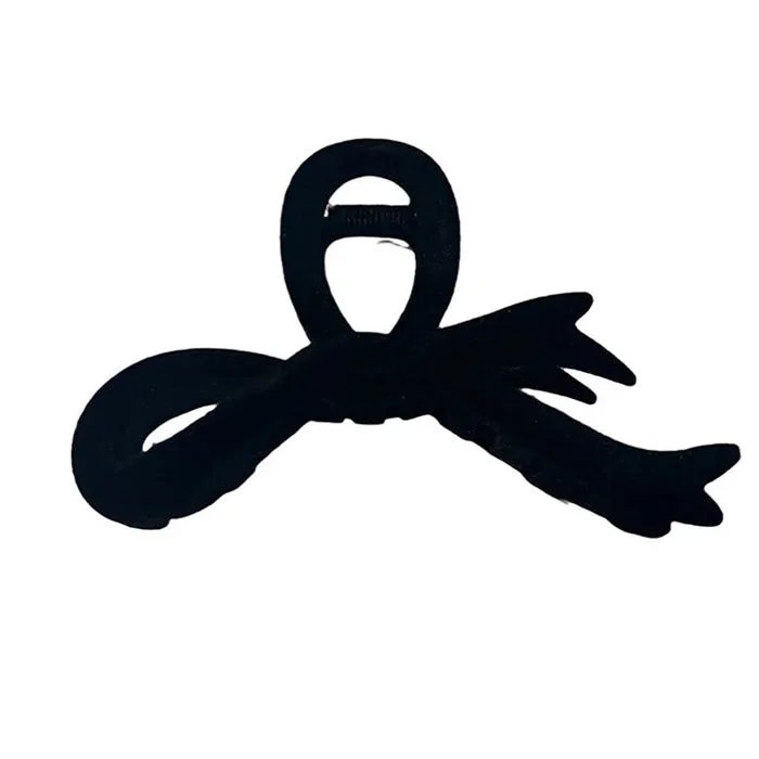 Coquette Velvet Bow Hair Claw — view 2 Coquette Velvet Bow Hair Claw — view 2