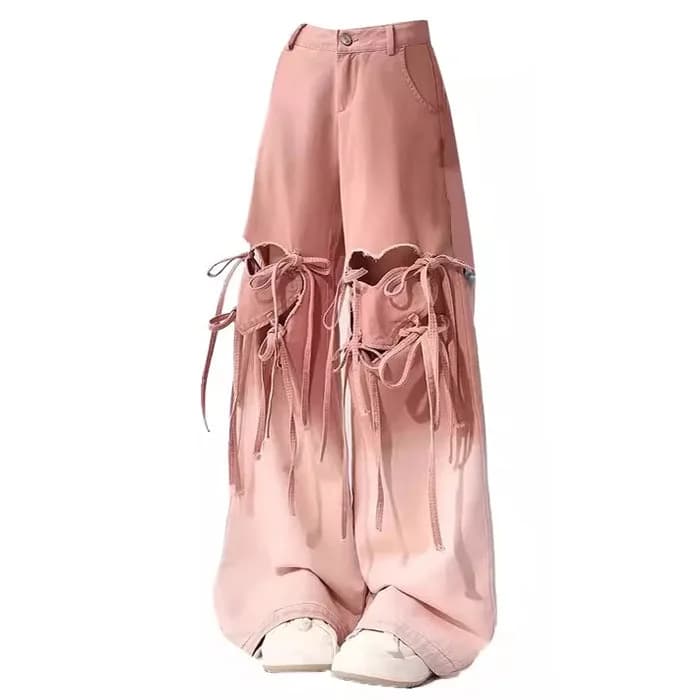 Knee-Heart Gradient Pants — view 1 Knee-Heart Gradient Pants — view 1