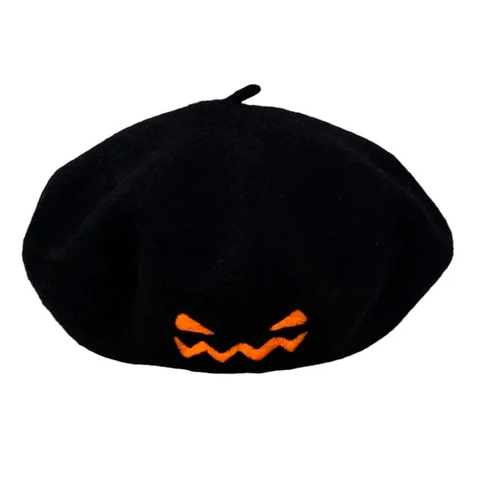Crazy Pumpkin Beret — view 2 Crazy Pumpkin Beret — view 2