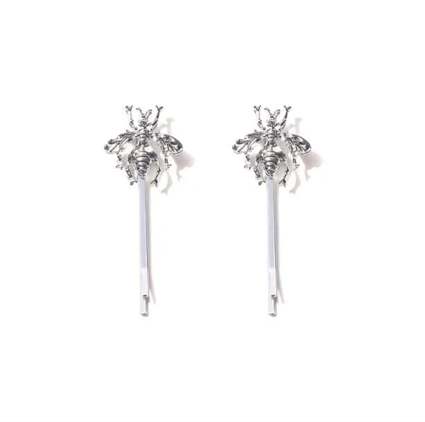 Vintage Bee Hair Pins — view 2 Vintage Bee Hair Pins — view 2