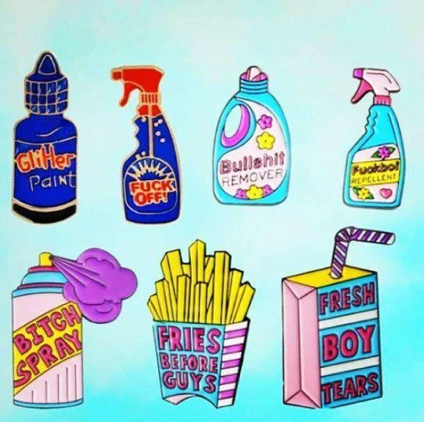Detergents Pin Collection — view 1 Detergents Pin Collection — view 1
