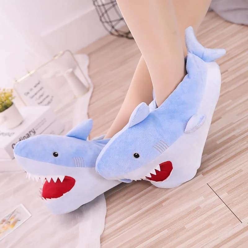 Shark Slippers — view 1 Shark Slippers — view 1