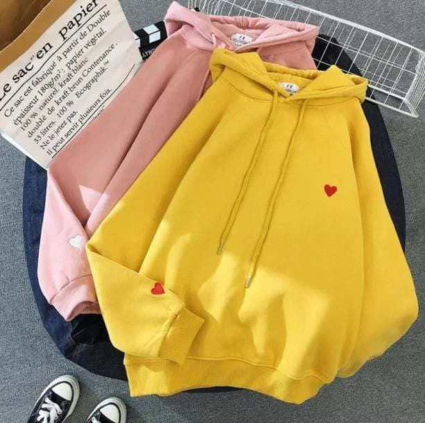 Love Heart Hoodie — view 2 Love Heart Hoodie — view 2