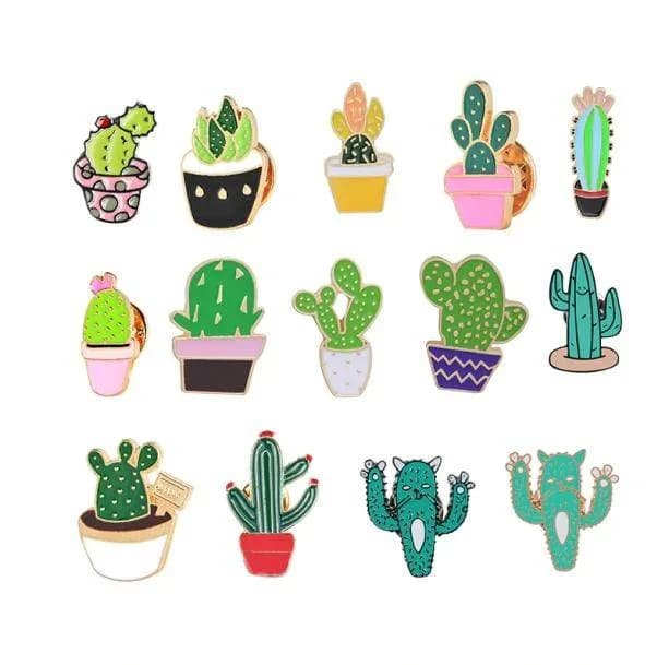 Cactus Collection Pins — view 1 Cactus Collection Pins — view 1