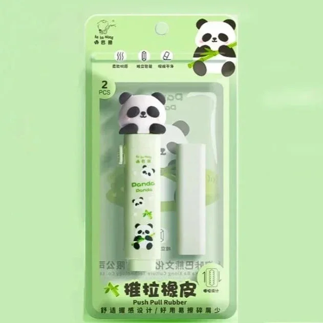 Cute Panda Rubber Eraser — view 2 Cute Panda Rubber Eraser — view 2