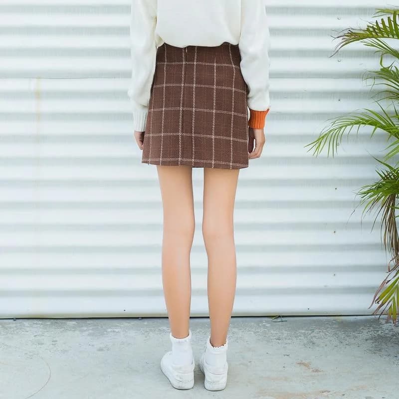 Cute Woolen Skirt — view 3 Cute Woolen Skirt — view 3